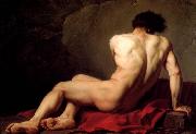 Jacques-Louis  David Patroclus France oil painting artist
